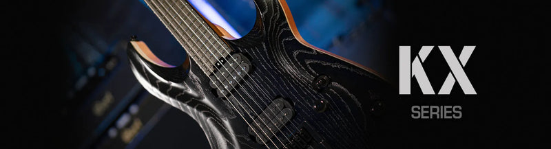 Cort guitar banner ad for KX series
