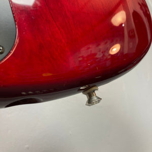 1999 Ibanez JS100 – Trans Red – Signed by Joe Satriani w/case