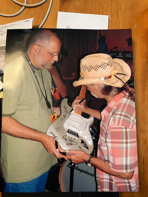 2006 Fender Stratocaster MIM Inca Silver – Signed by Rock Legends