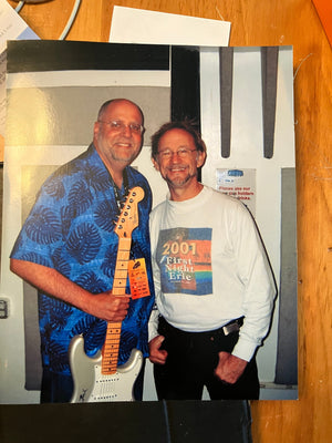 2006 Fender Stratocaster MIM Inca Silver – Signed by Rock Legends