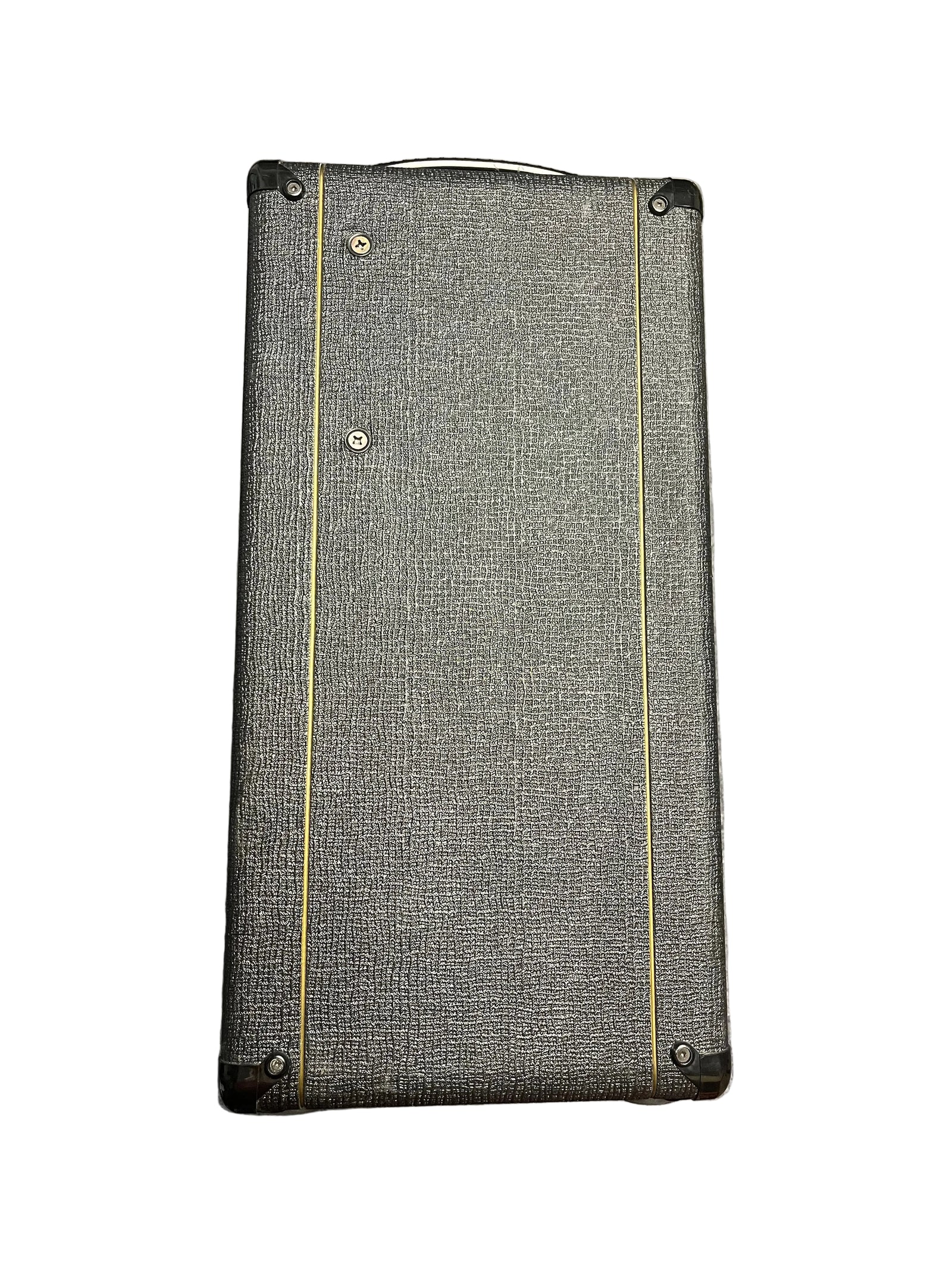 The 2004 Vox AC30/6TB, made in England, features a black control panel, gold VOX logo, brown diamond-pattern grille cloth, and legendary Celestion Alnico Blues speakers. The 2004 Vox AC30/6TB, made in England, features a black control panel, gold VOX logo, brown diamond-pattern grille cloth, and legendary Celestion Alnico Blues speakers.