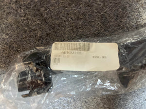 A plastic-wrapped Audix D-Vice Drum Mic Clip Set of 5 (Preowned) with a white barcode sticker is shown on a textured gray surface.