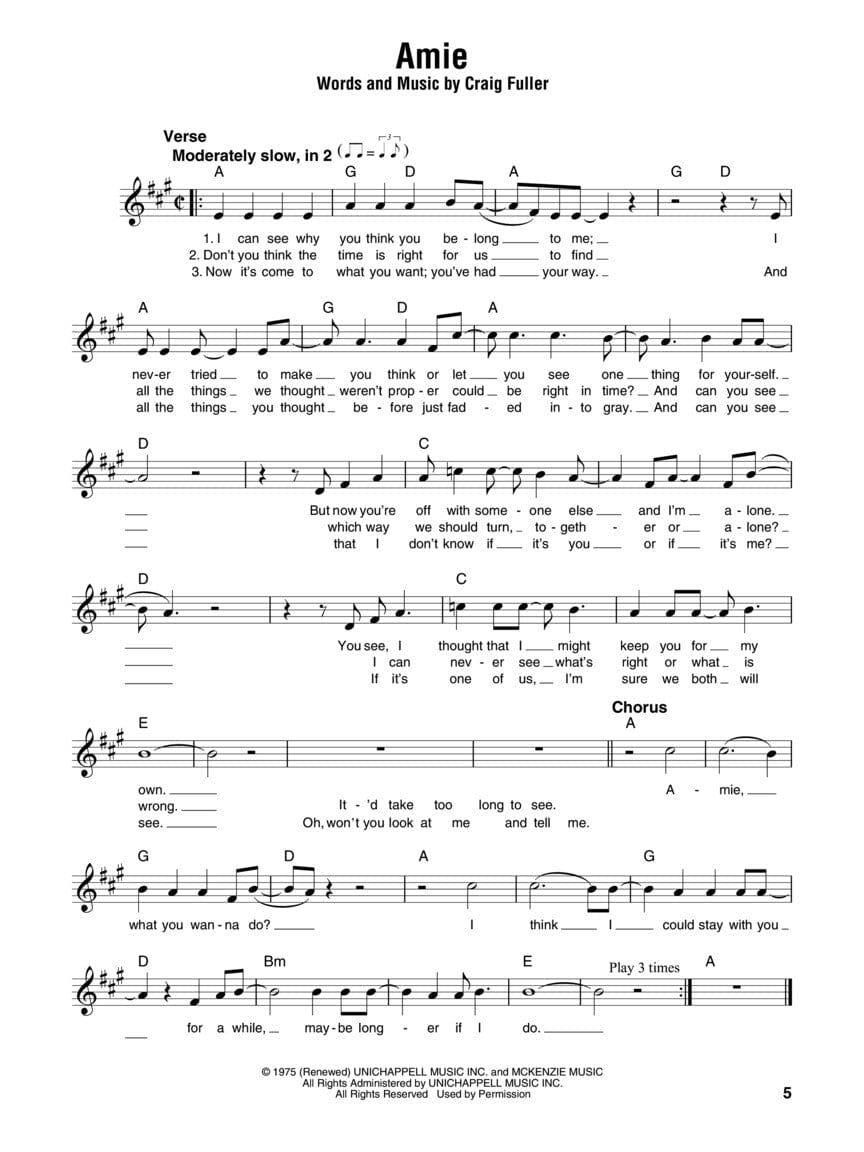 Campfire Songs – Strum Together: Sheet music displaying text and notes for 70 songs, including melody, lyrics, and chord diagrams for various instruments.