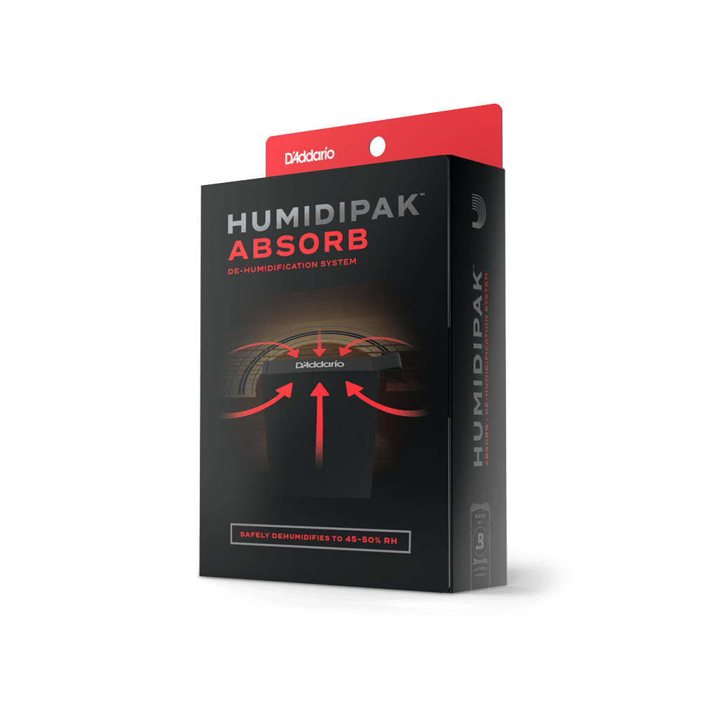 D'Addario Humidipak Absorb Humidity Control System Guitar