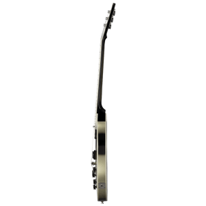 Close-up of the Epiphone Adam Jones Les Paul Custom guitar featuring Julie Heffernan’s “Self-Portrait as Not Dead Yet” artwork.