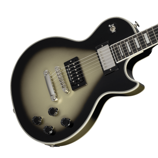 Epiphone Adam Jones Les Paul Custom Art Collection electric guitar featuring Julie Heffernan’s “Self-Portrait as Not Dead Yet” artwork.
