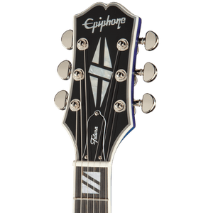 Epiphone Futura RD Custom, Twilight Shift - headstock