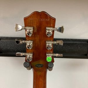 Epiphone Les Paul Modern Figured Mojave Burst w/GigBag featuring a weight-relieved mahogany body, AAA maple veneer top, ProBucker pickups, and Grover Locking Rotomatic tuners.