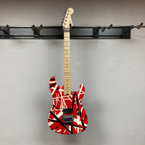 EVH Striped Series Red Black and White Stripes Used