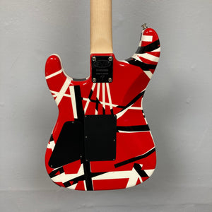 EVH Striped Series Red Black and White Stripes Used