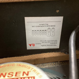 Fender '63 Vibroverb Reissue 40-Watt 2x10 Guitar Combo with brown tolex and vintage-style control plate.