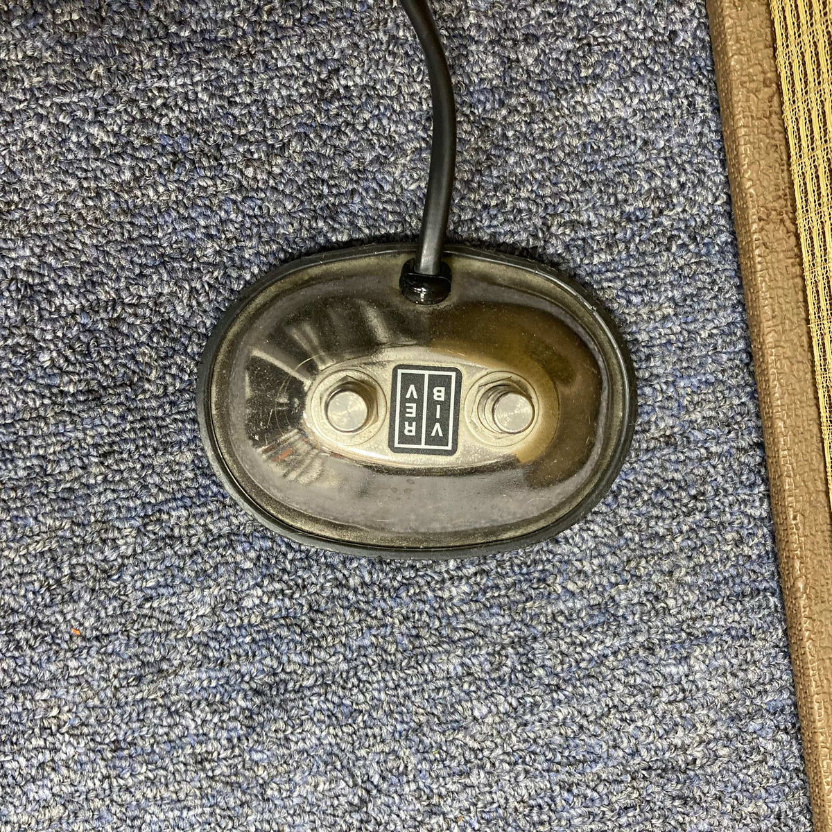 Fender '63 Vibroverb Reissue 40-Watt 2x10 Guitar Combo amp with black cord and metal components.