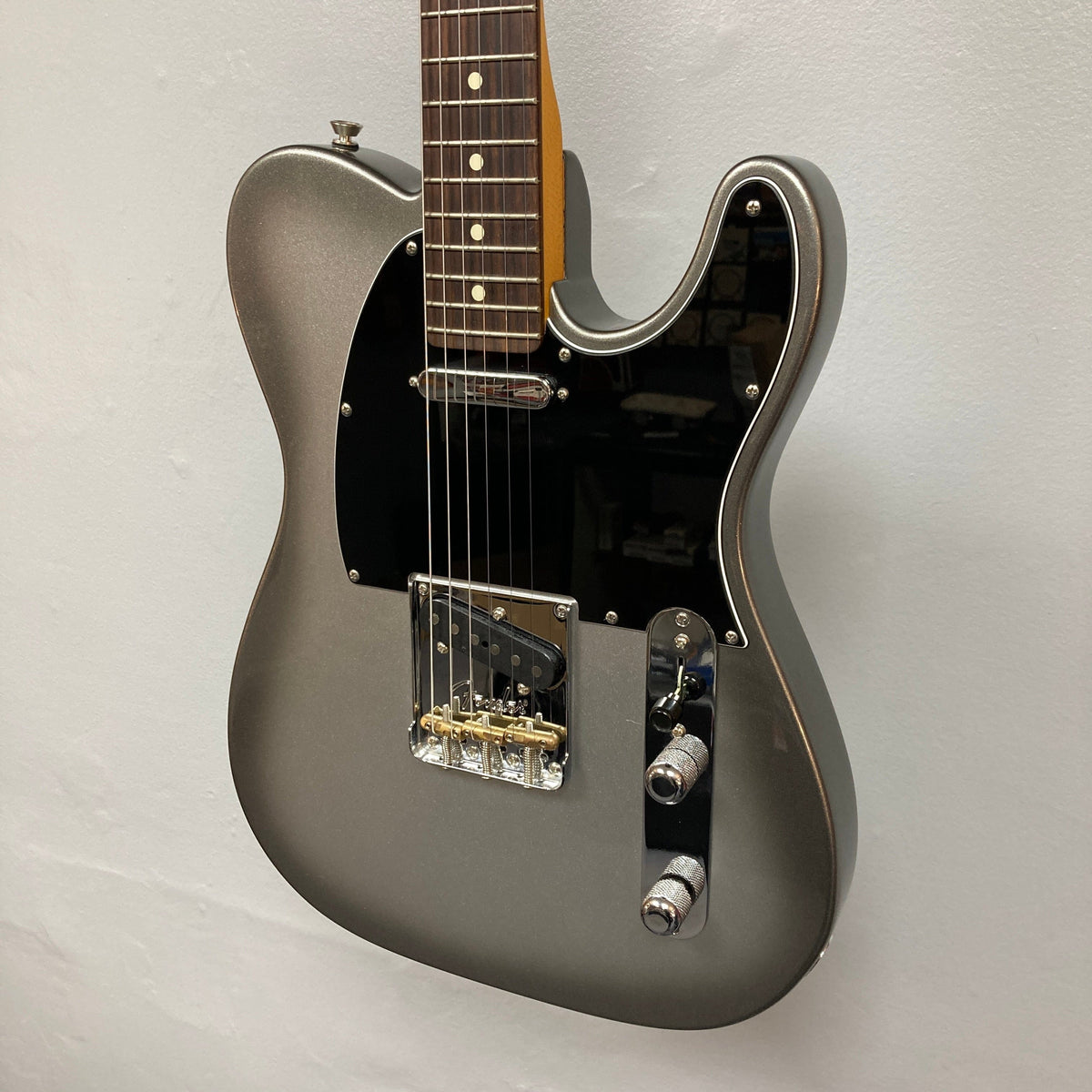 Fender American Professional II Telecaster Mercury w/Case Used