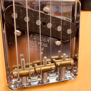 A close-up of the Fender Custom Shop '51 Reissue Nocaster NOS 2006, highlighting its vintage Telecaster style and classic Fender craftsmanship.