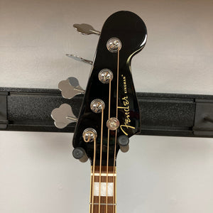Fender Kingman Acoustic Electric Bass Black w/Hard Case Used