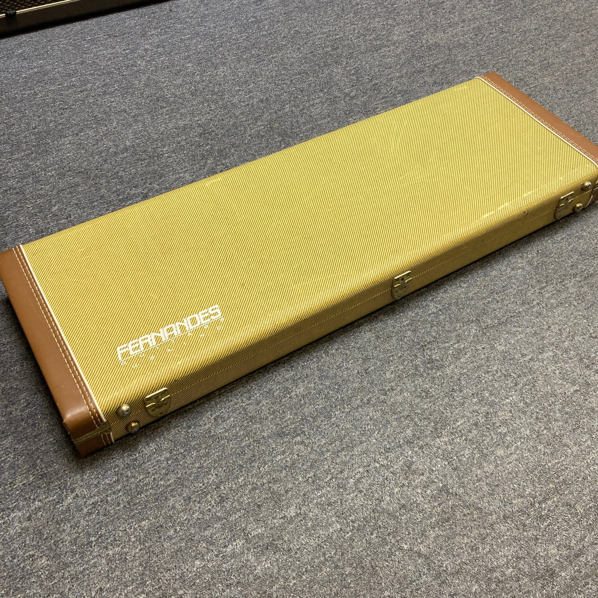 Fernandes Vintage Tweed Electric Guitar Case 1990s