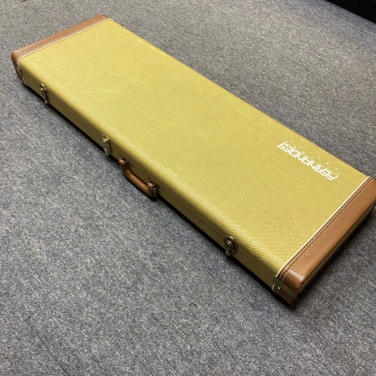 Fernandes Vintage Tweed Electric Guitar Case 1990s