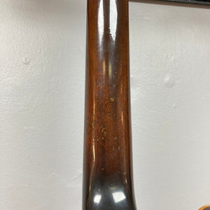 Close-up of the Gibson ES-335TD-12 1968 Sunburst guitar neck and body, highlighting its vintage craftsmanship and semi-hollow design.