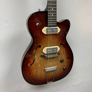 Godin 5th Ave TL Vintage Burst HG Gold Foil SF