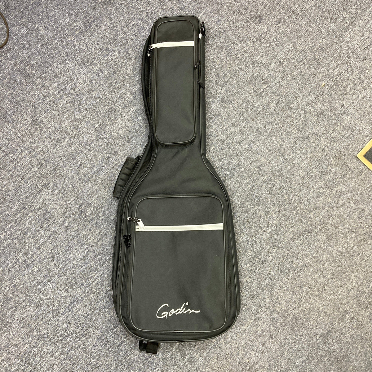 Godin Stadium HT Trans White RN w/gigbag Cosign USED