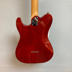 Godin Stadium Pro Sunset Burst MN w/GigBag Electric Guitar featuring TV Jones neck pickup, Lollar T Special bridge pickup, and adjustable brass saddles for precise intonation.