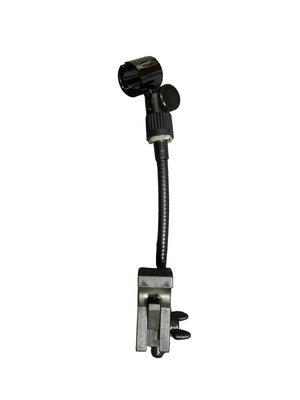 Audix D-Vice Drum Mic Clip Set of 5 (Preowned) by Audix, featuring flexible goosenecks and clamp mounts—ideal for drum mic setups or as replacements for existing microphone clips.