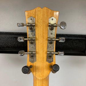 Kingston Semi-Hollowbody guitar, 1960s Vintage Burst, showcasing the back and close-up details, highlighting its semi-hollow design and vintage aesthetics.