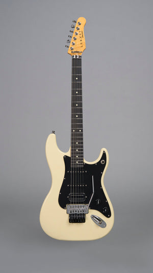 LERXST Limelight Cream w/Floyd Rose with Case Electric Guitar