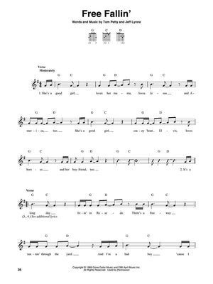 The Guitar 3-Chord Songbook - Volume 2 G-C-D, featuring sheet music with text and symbols for 50 popular songs.