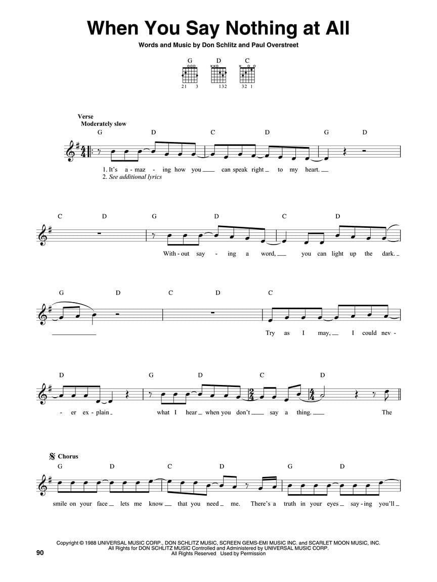 The Guitar 3-Chord Songbook - Volume 2 G-C-D featuring sheet music with chords and lyrics for 50 popular songs.