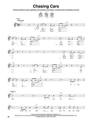 Sheet music from The Guitar Three-Chord Songbook – Volume 3 G-C-D, featuring popular songs with chords and lyrics.