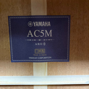 Yamaha AC5M ARE Concert Vintage Natural Made In Japan w/Case