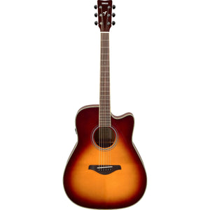 Yamaha FGC-TA TransAcoustic Cutaway Brown Sunburst