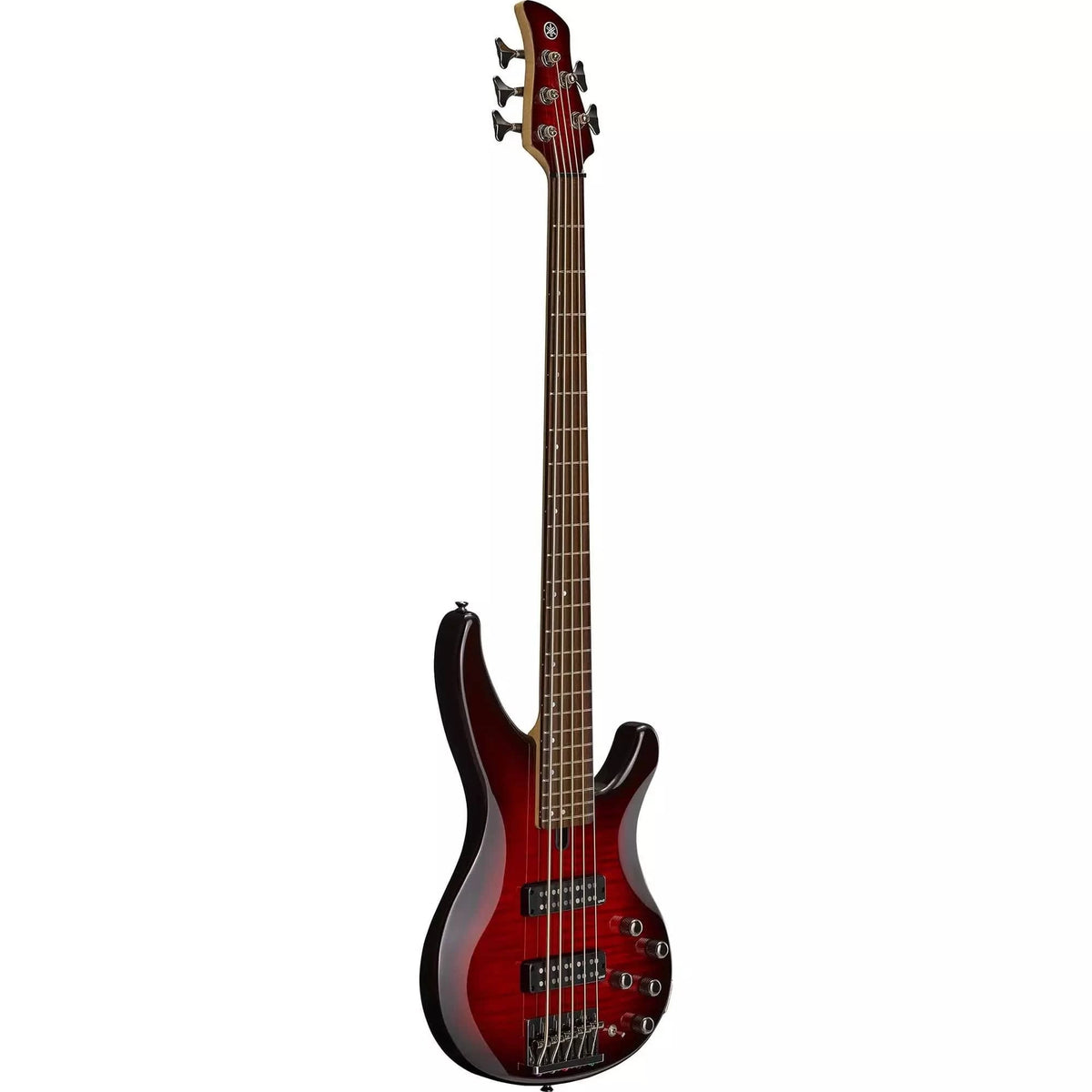 Yamaha TRBX605FM 5-String Electric Bass Guitar Dark Red Burst