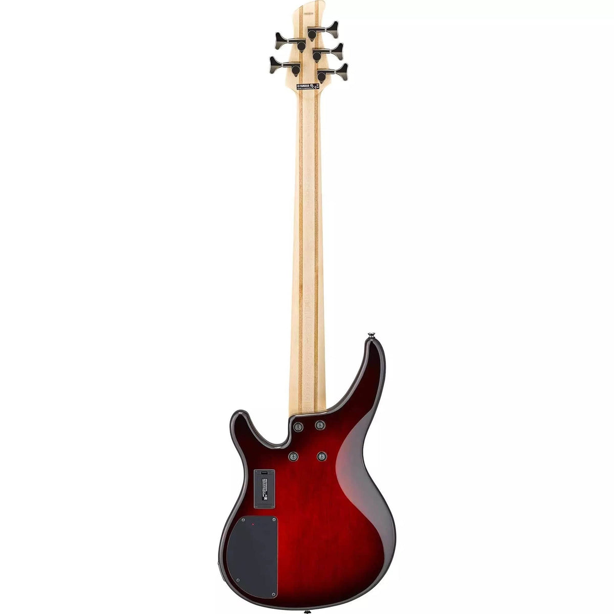 Yamaha TRBX605FM 5-String Electric Bass Guitar Dark Red Burst