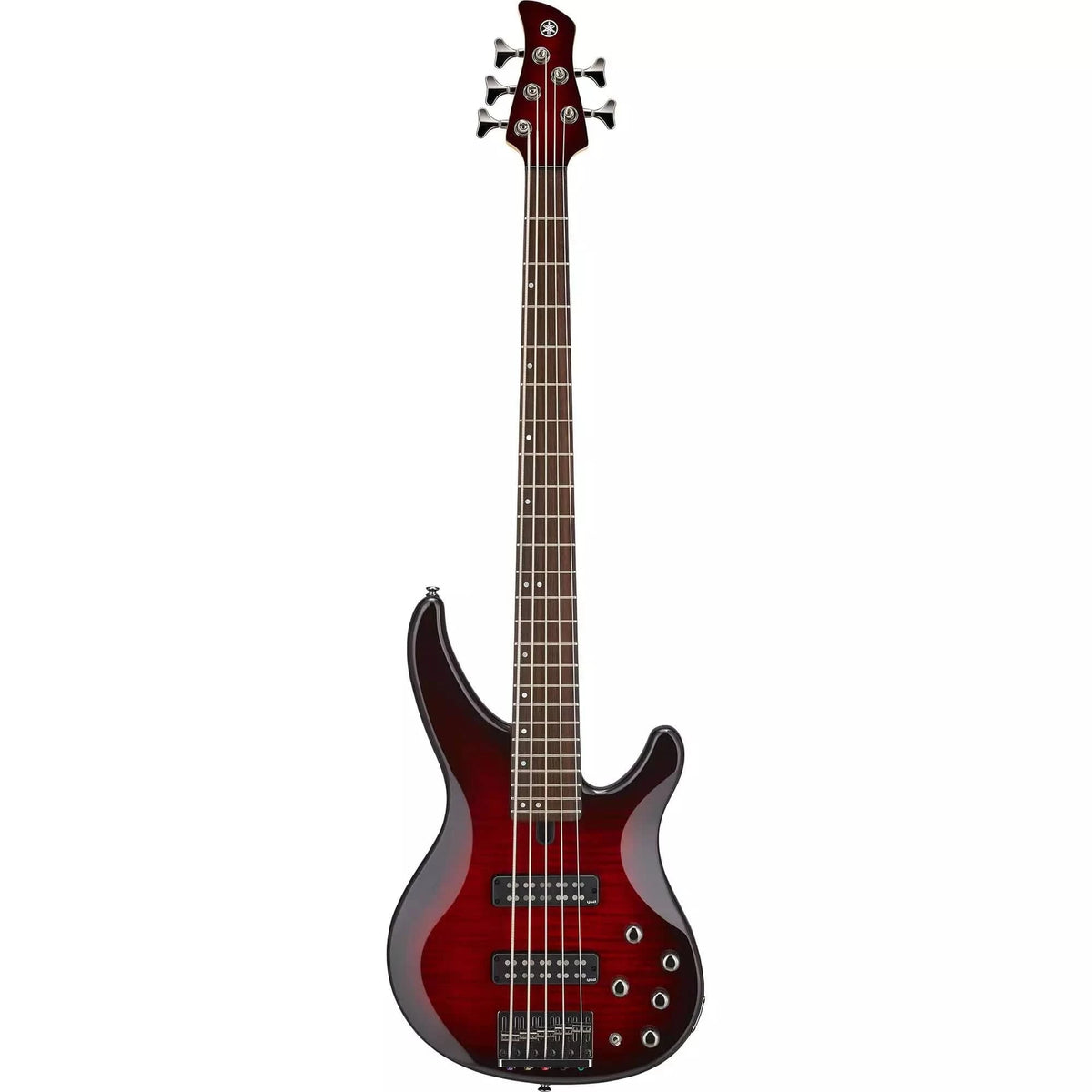 Yamaha TRBX605FM 5-String Electric Bass Guitar Dark Red Burst