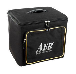 AER Amp One Bass Amp, compact with multiple controls, featuring a 10 neodymium woofer and 200W power, ideal for bass guitarists.