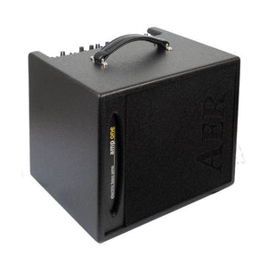 AER Amp One 200W Bass Amp with handle, featuring a 10 neodymium woofer for powerful sound.