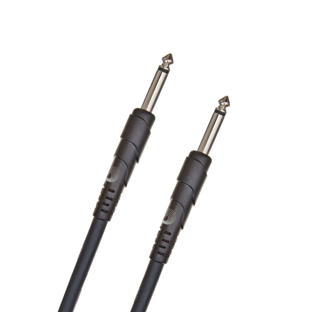 D'Addario PW-CGT-15 Classic Series 15-foot instrument cable, straight to straight connectors, ideal for guitars and audio equipment.