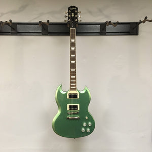 Epiphone SG Muse Wanderlust Green Metallic Guitars on Main