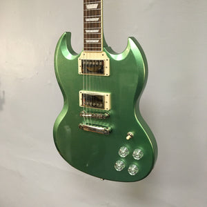 Epiphone SG Muse Wanderlust Green Metallic Guitars on Main