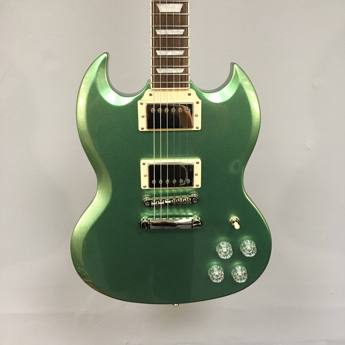Epiphone SG Muse Wanderlust Green Metallic Guitars on Main