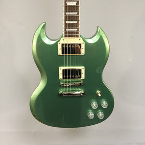 Epiphone SG Muse Wanderlust Green Metallic Guitars on Main