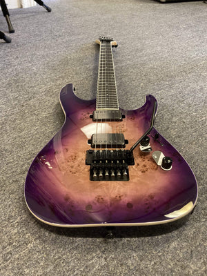 ESP LTD M-1000 Purple Natural Burst Guitars on Main