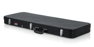 Gator PRS Style & Wide Body Electric Case with silver handles, ergonomic handle, chrome lockable latches, and thick plush lining for secure guitar protection.