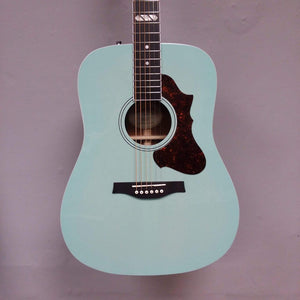 Godin Imperial Laguna Blue GT EQ acoustic guitar with mahogany body, Sitka spruce top, and LR Baggs Anthem system.