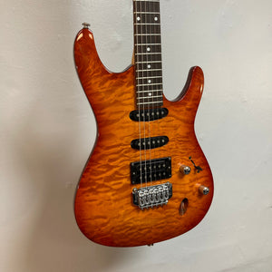Ibanez SA Series Quilt Maple Amber Used Guitars on Main