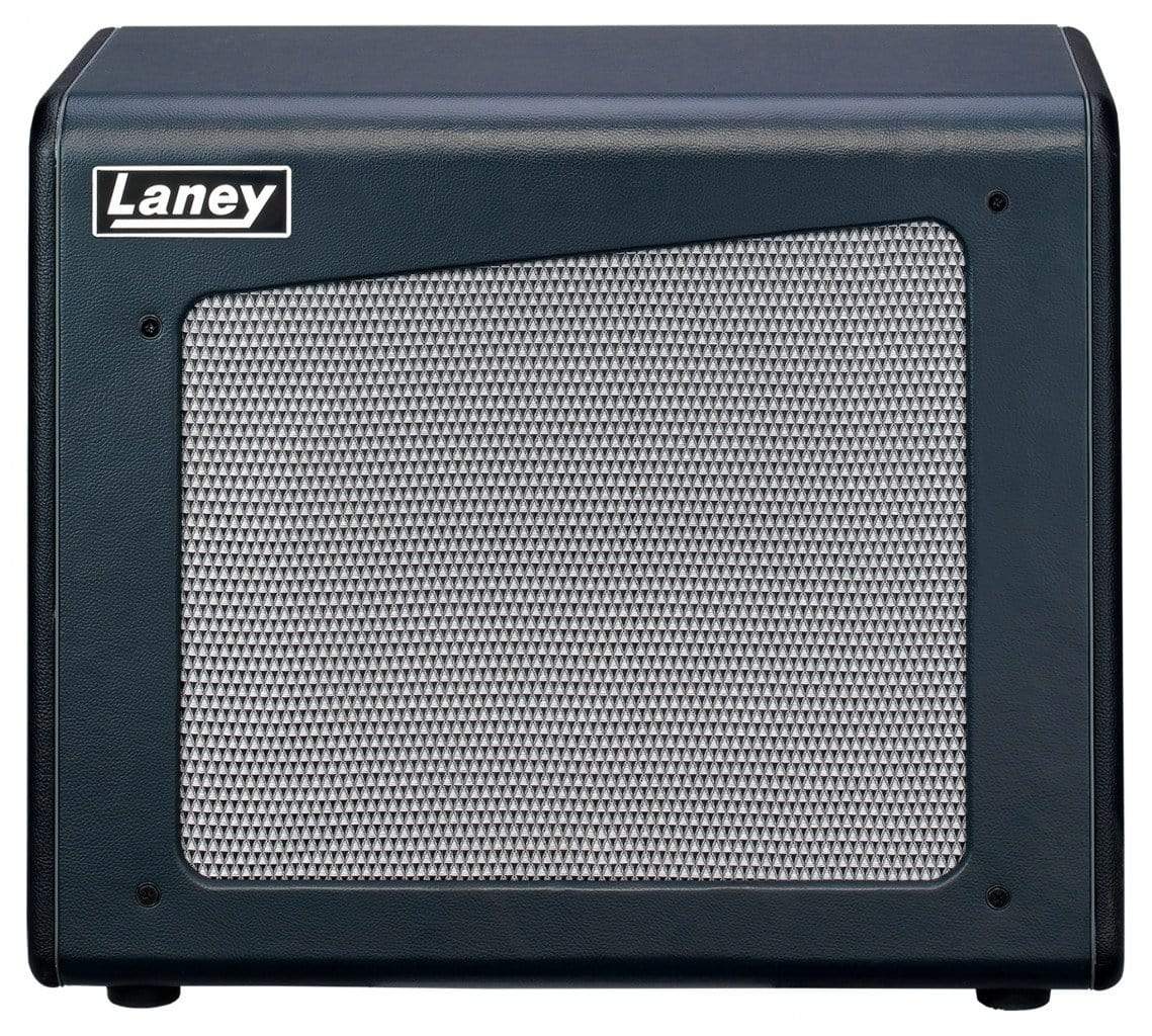 Laney CUB-112 Open Back Speaker Cabinet with custom 1x12 HH driver, showcasing a portable, vintage design for guitar amplification.