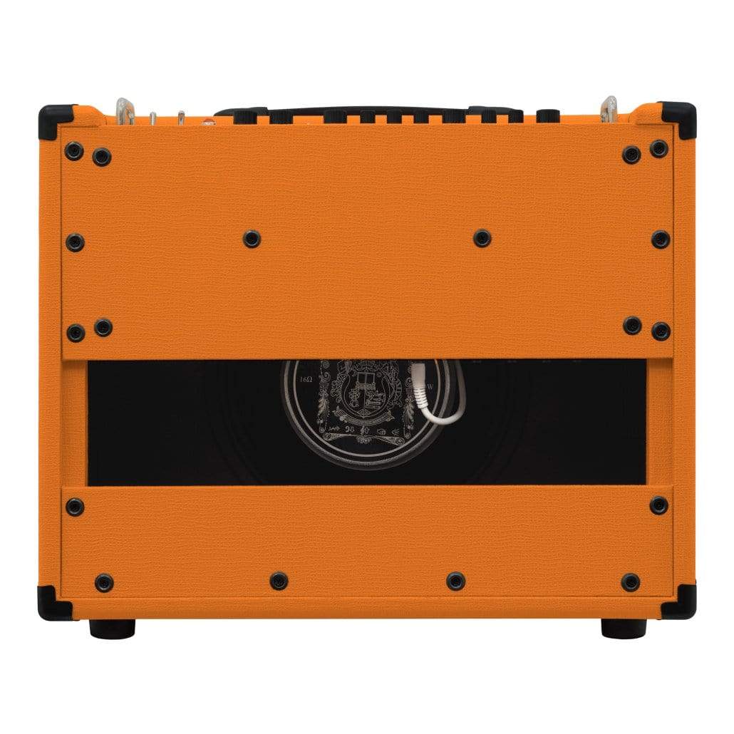 Orange Crush CR60C 60-watt 1x12 Combo Amp with black hardware and control panel, showcasing professional-grade solid state amplifier design for versatile guitar tones.