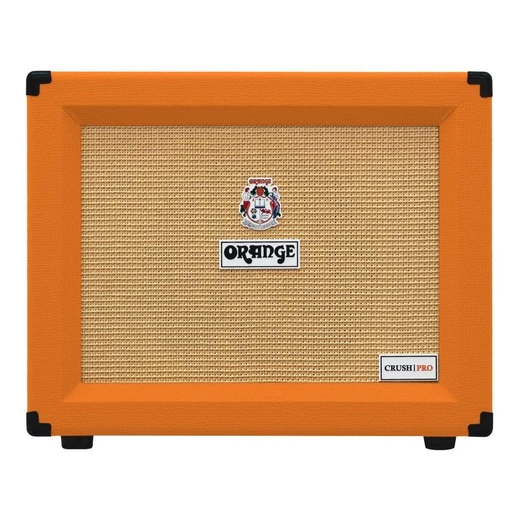 Orange Crush CR60C 60-watt 1x12 Combo Amp with logo, featuring dual channels, digital reverb, and a custom Voice of the World speaker.